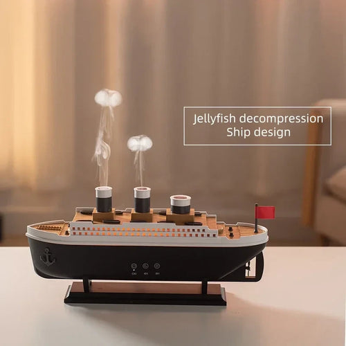 Retro Ship Ultrasonic Air Humidifier