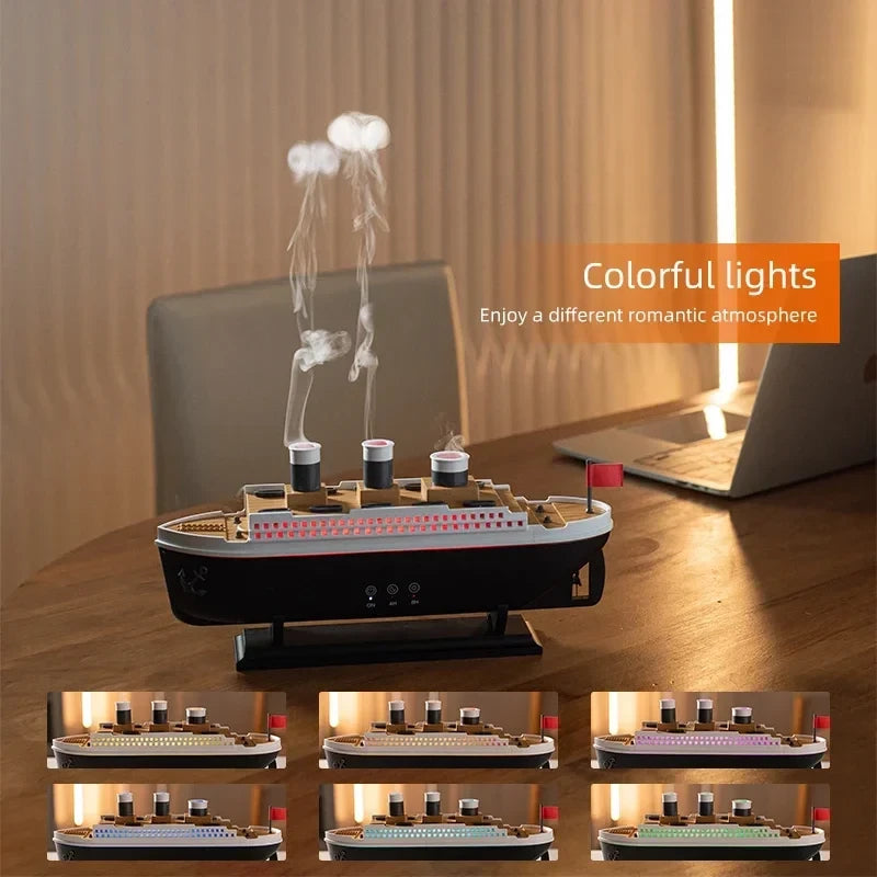 Retro Ship Ultrasonic Air Humidifier