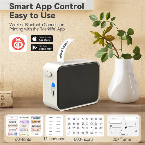 Pocket Pro Bluetooth Label Printer